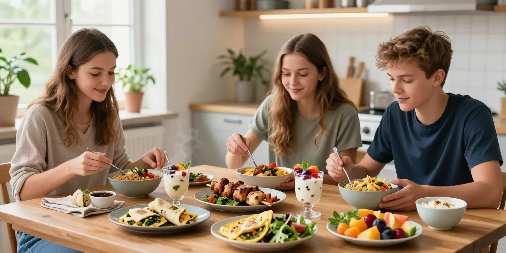 idée repas pour adolescent