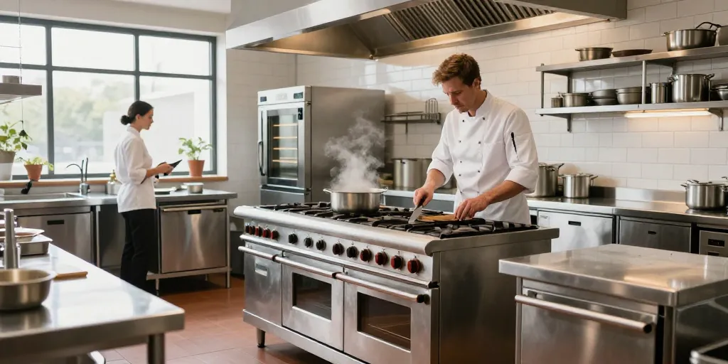 Le matériel de cuisine professionnel indispensable pour ouvrir un restaurant