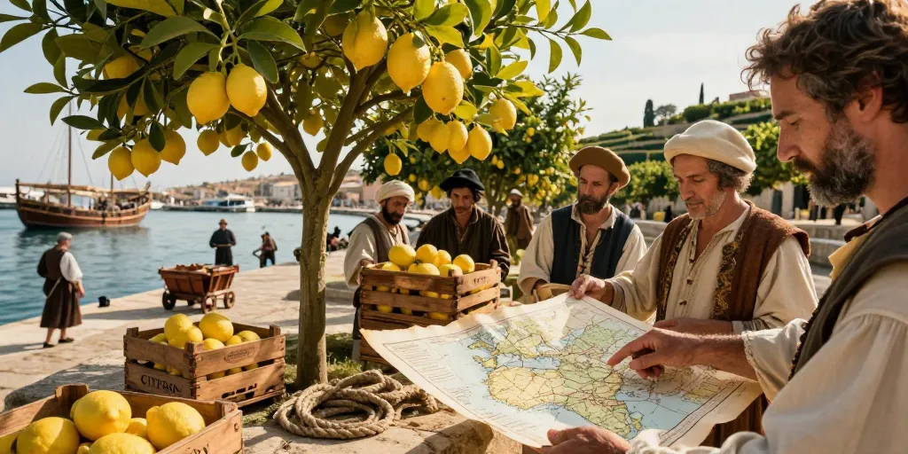 Origine des citrons d’où viennent-ils et comment se sont-ils diffusés ?