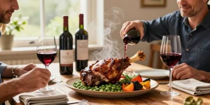 quel vin avec gigot d'agneau flageolets