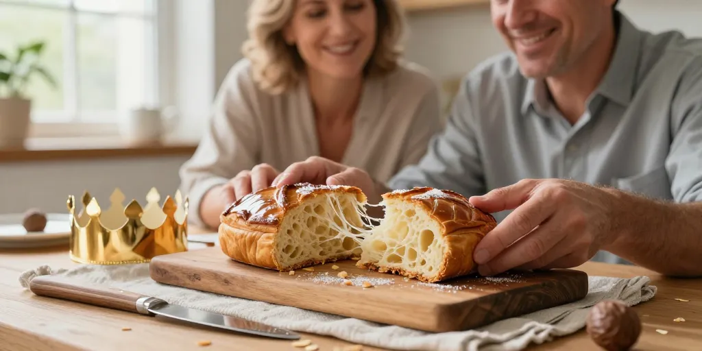 Galette des rois briochée : la recette facile pour une mie filante