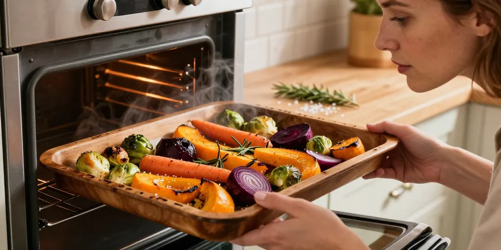 Legume automne au four : le secret pour des légumes croustillants ?