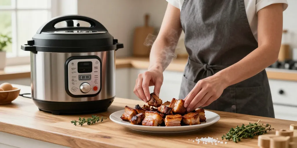 Meilleure recette rillons : la cuisson lente ou le Cookeo, quelle méthode privilégier ?