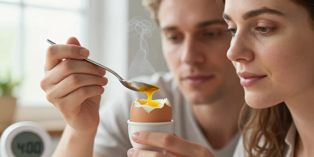 Œufs à la coque temps : le temps idéal pour un jaune coulant ?