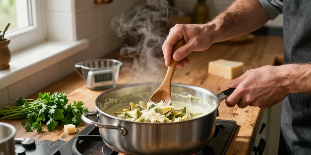Recette sauce artichaut : la méthode rapide pour une sauce crémeuse