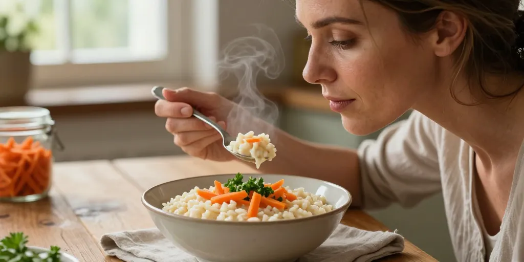 Riz carotte crème : la méthode simple pour un plat crémeux