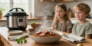 saucisse lentille cookeo