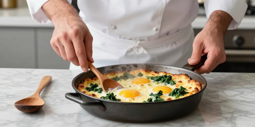 Recette oeufs à la florentine : les astuces pour le gratinage parfait