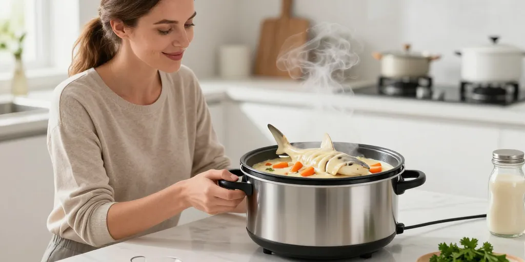 Blanquette de saumonette au Cookeo : la recette facile pour un plat onctueux