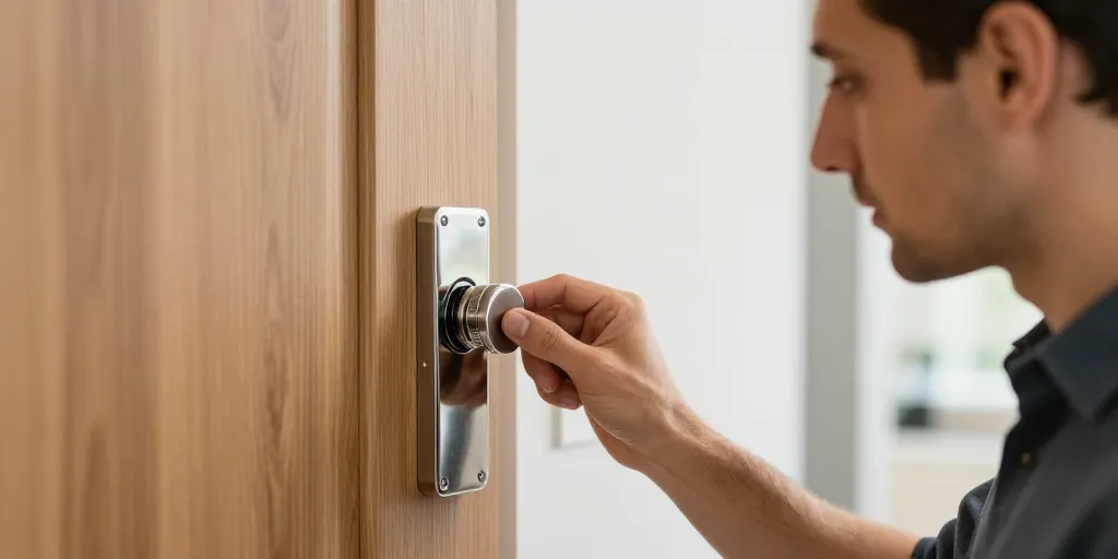 Cache serrure anti effraction : le système magnétique ou la rosace blindée ?