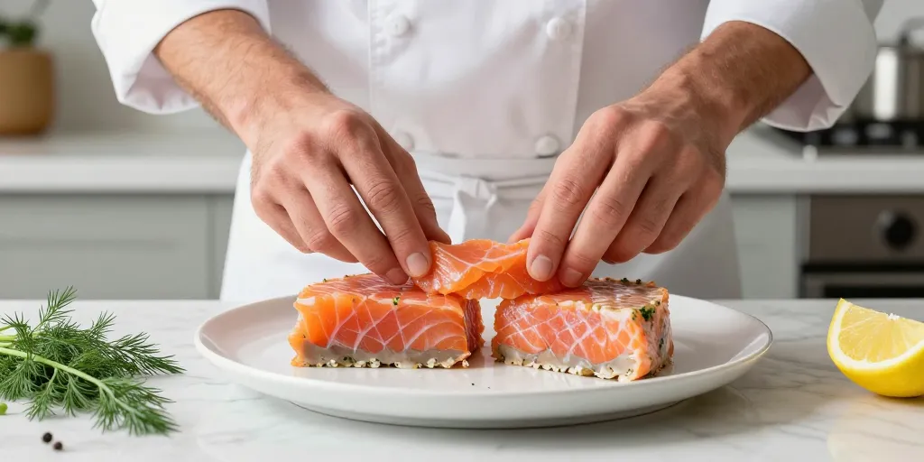 Recette terrine deux saumons : la technique idéale pour un démoulage réussi