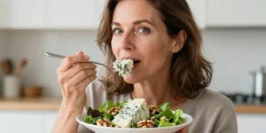 salade roquefort noix