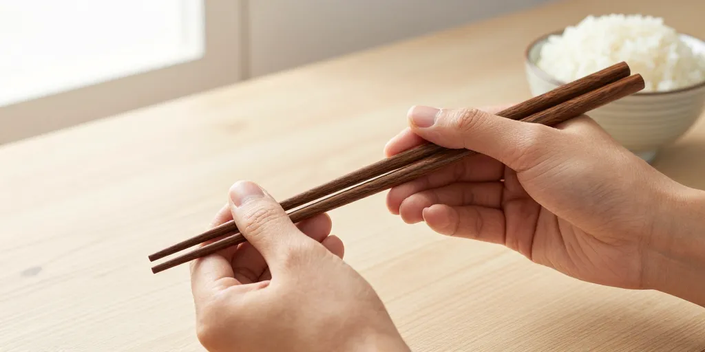 Comment tenir des baguettes : la méthode que personne ne vous a vraiment expliquée