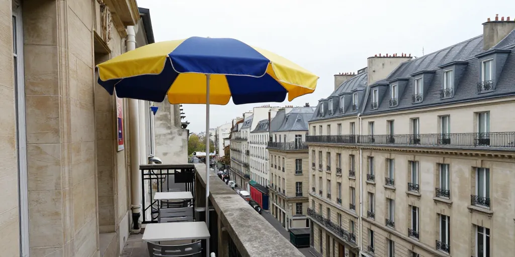 peut on mettre un parasol sur son balcon