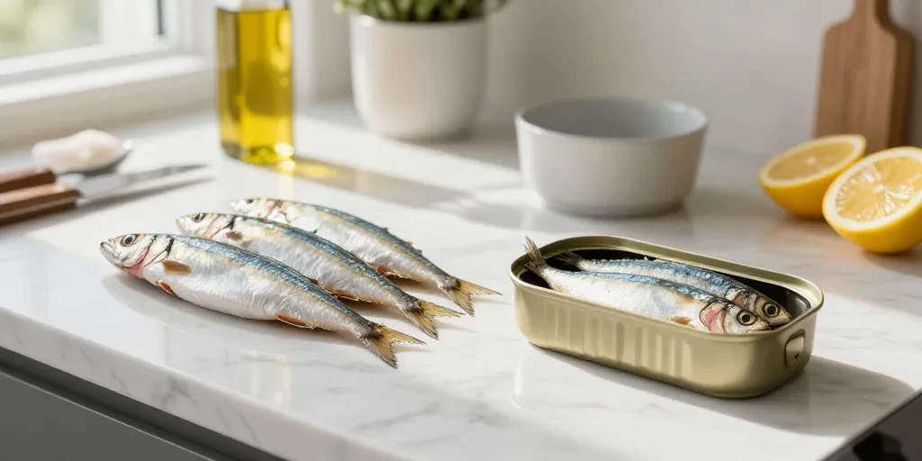 Sardines en boîte ou fraîches : le vrai débat pour ne plus gaspiller et transformer chaque boîte en plat de chef