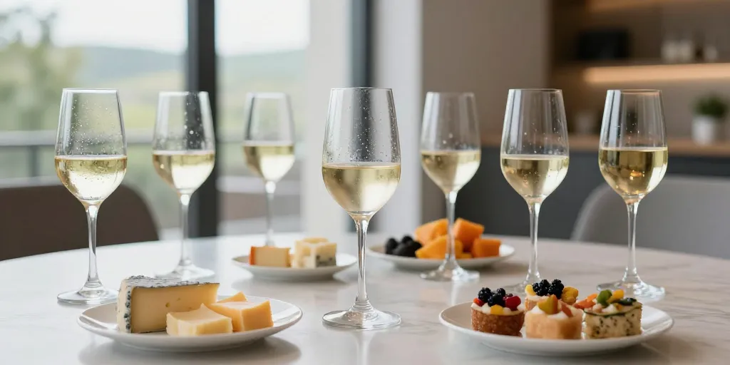 Vin blanc pour apéritif : le choix qui change tout dépend de votre type de réception, pas du cépage