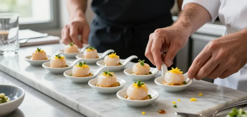 amuse-bouche st jacques froide