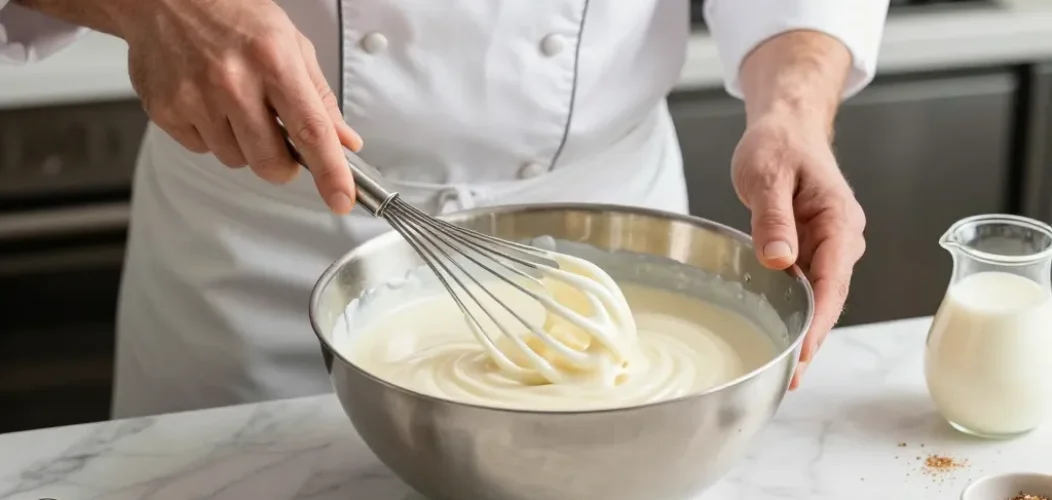 bechamel avec creme