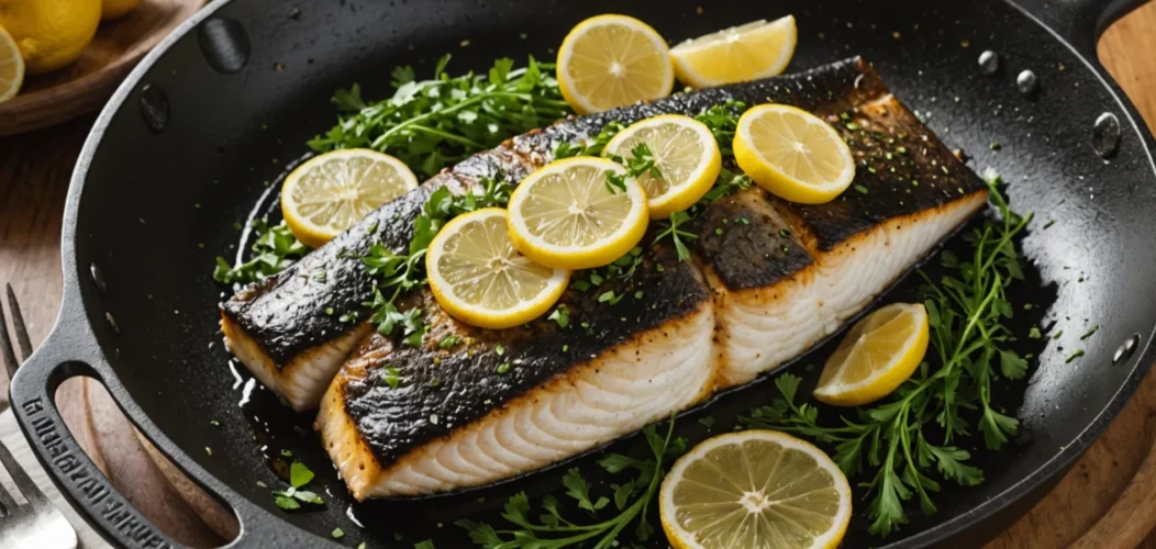recette black bass à la poêle