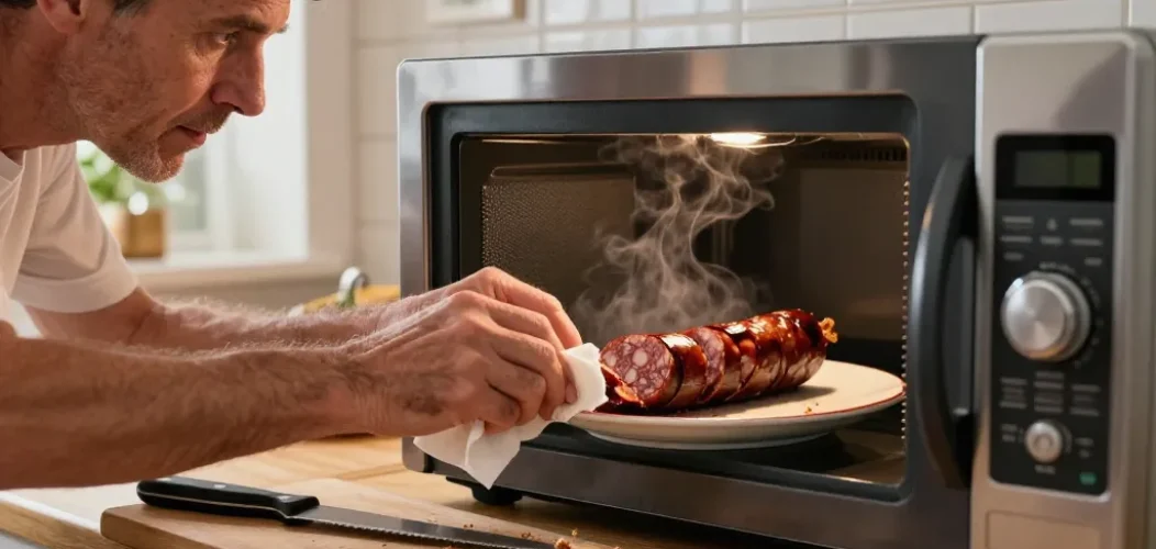 boudin noir au micro ondes