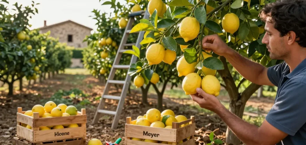 citron saison récolte