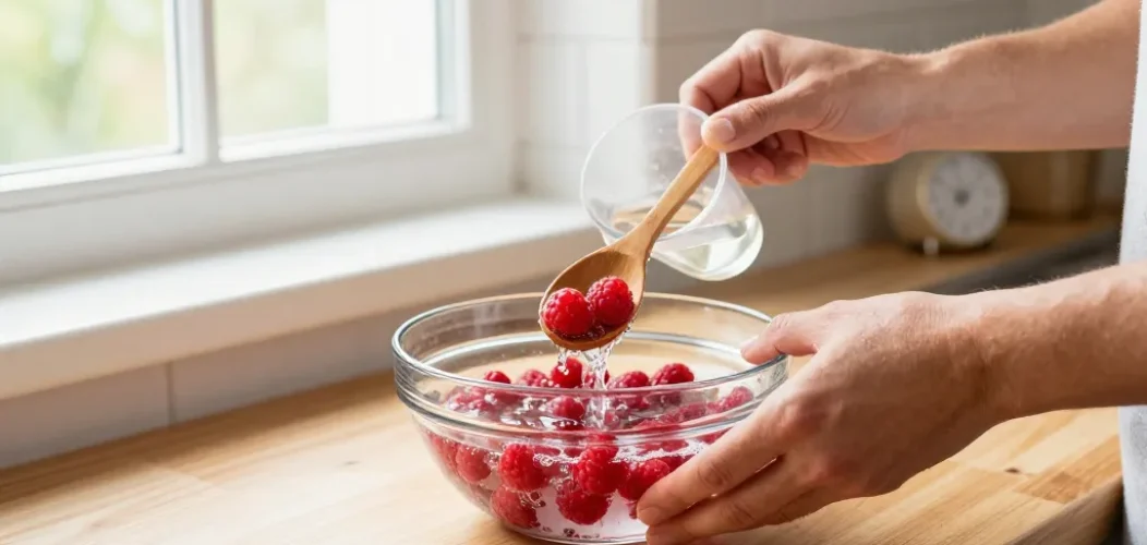 comment laver les framboises