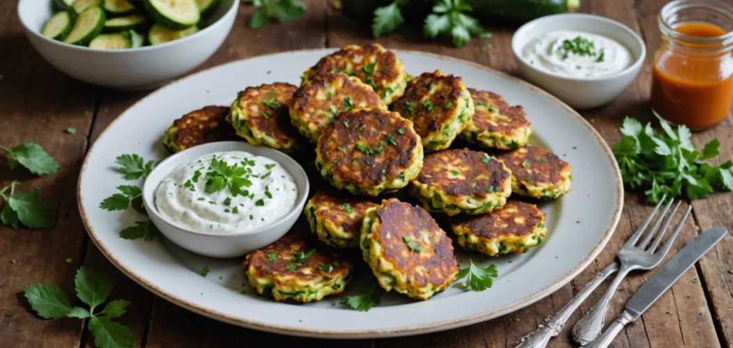 galette de courgette healthy