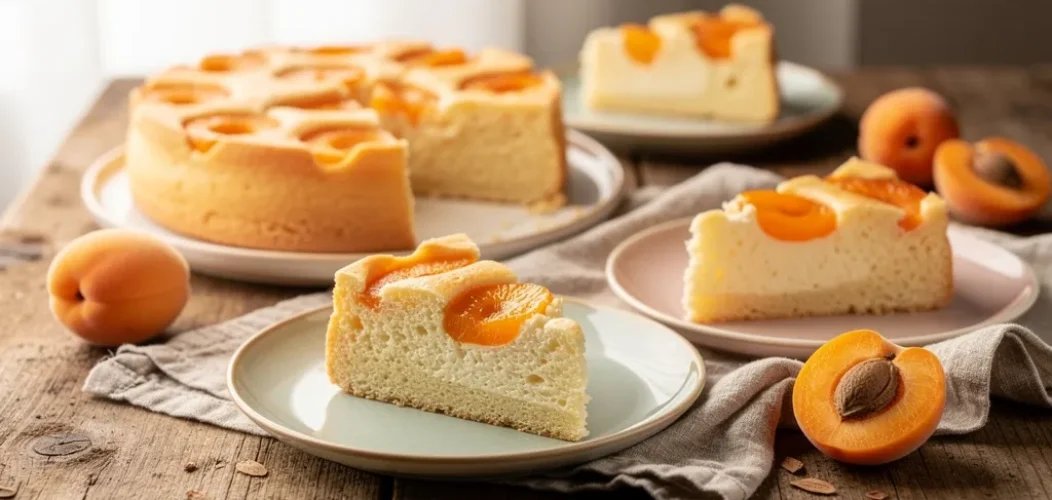 gateau abricot fromage blanc