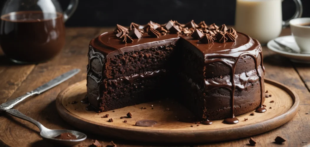 Gâteau_chocolat_simplissime_:_l_étonnante_touche_fondante_à_votre_portée gateau chocolat simple