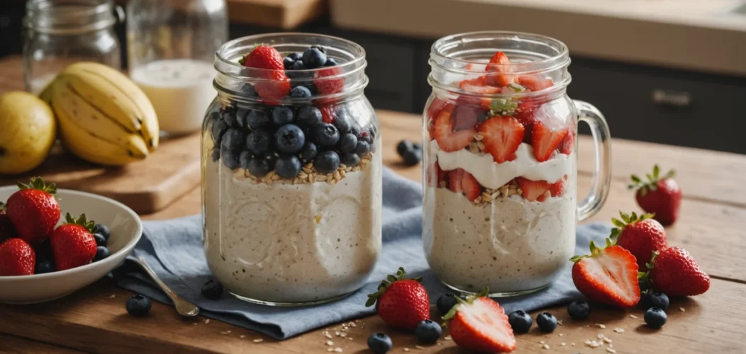 overnight porridge recette