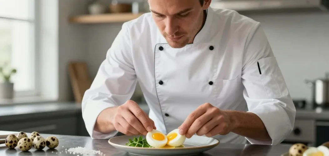 oeufs de caille mollet