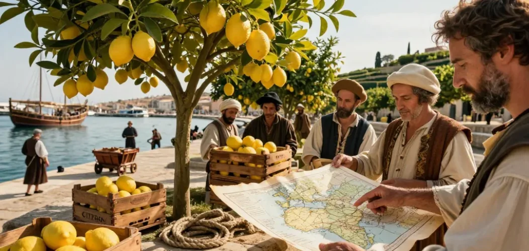 origine des citrons