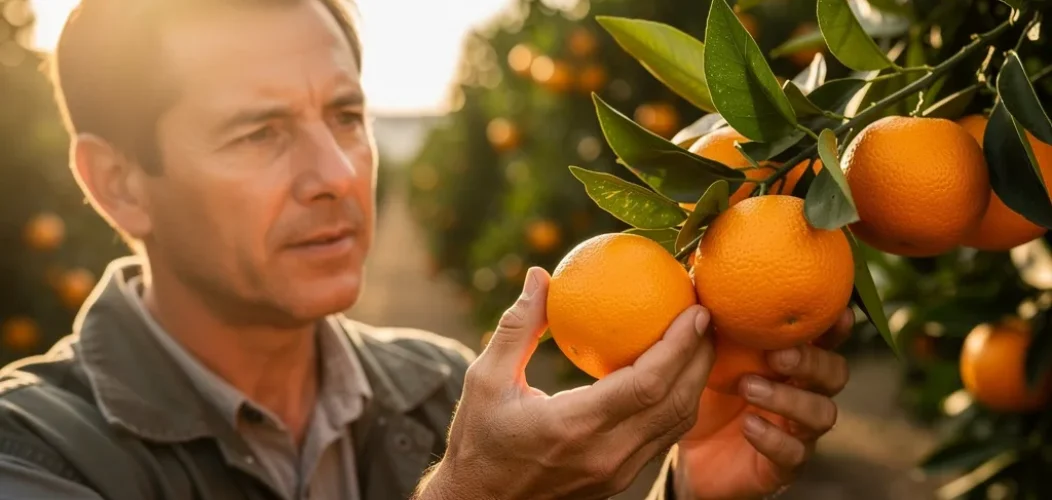 période de récolte des oranges