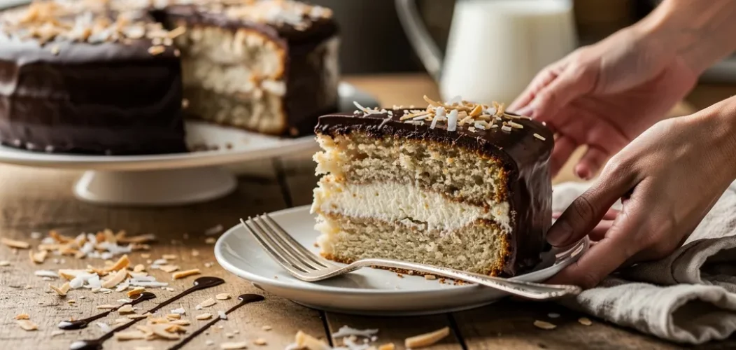 recette gâteau bounty lait concentré