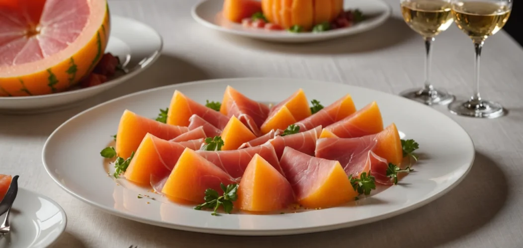 recette jambon melon