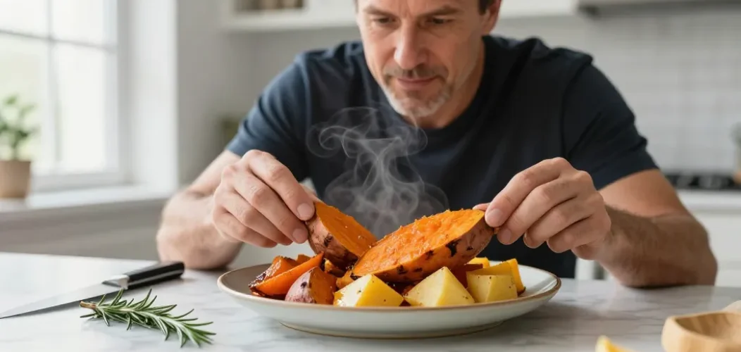 recette patate douce et pomme de terre