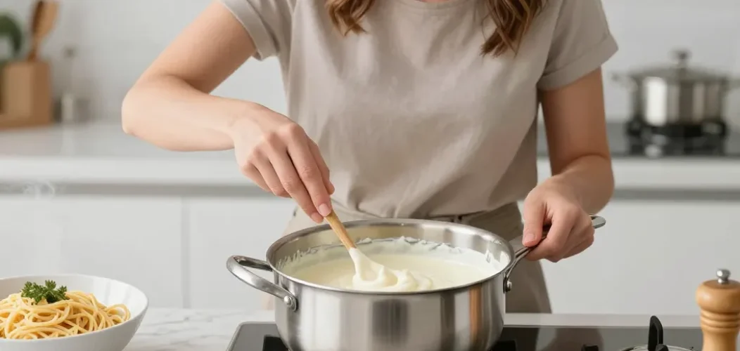 recette sauce blanche pate