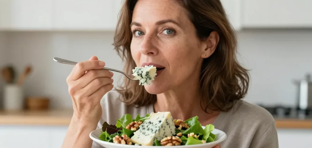 salade roquefort noix