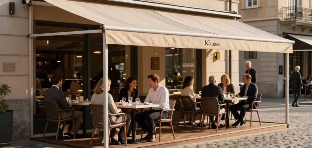 store banne restaurant